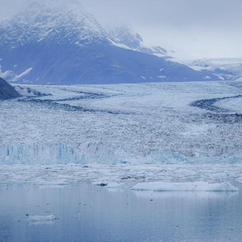 Ice landscape, Iceland glacier