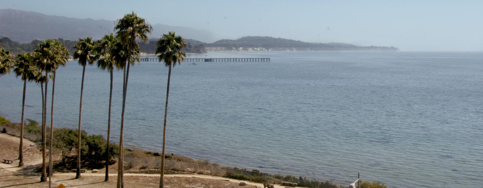 View of the bluffs from MSI building