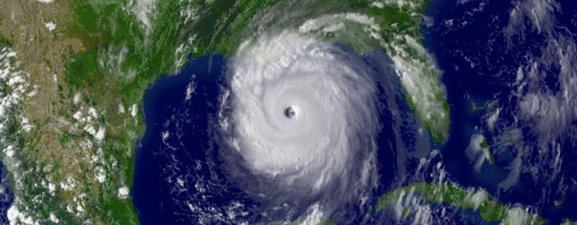 NOAA satellite image for larger view of Hurricane Katrina