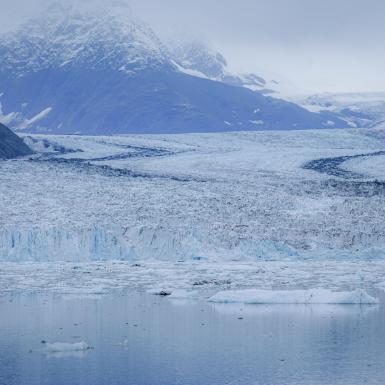 Ice landscape, Iceland glacier