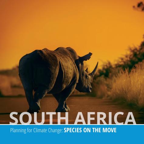 Cover of South Africa climate change booklet