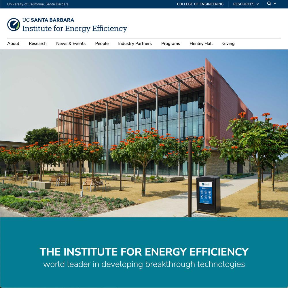 homepage screenshot